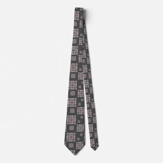 Tunnel Vision Men's Neck Tie Krawatte (Vorderseite)