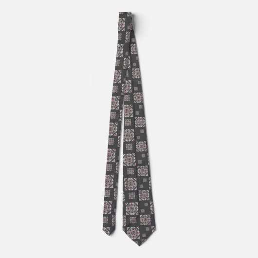Tunnel Vision Men's Neck Tie Krawatte (Rückseite)