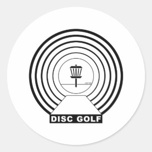 Tunnel-Vision Runder Aufkleber