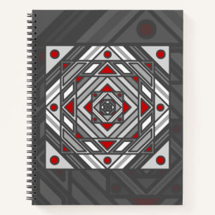 Tunnel Vision Spiral Notebook Notizblock