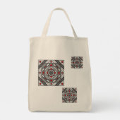 Tunnel Vision Tote Bag Tragetasche (Rückseite)