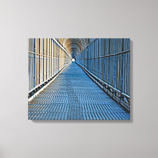 TUNNEL VISION WRAPPING LEINWANDDRUCK (Vorderseite)