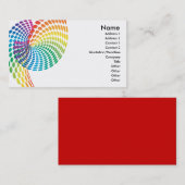 Tunnel-Visitenkarte Visitenkarte (Vorne/Hinten)