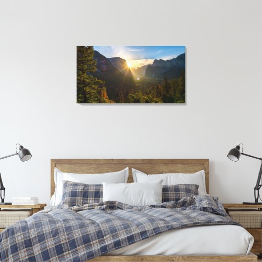 Tunnelansicht Leinwanddruck (Insitu (Schlafzimmer))