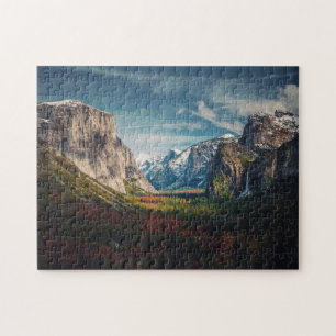 Tunnelblick Landschaft Yosemite  US-Nationalpark Puzzle