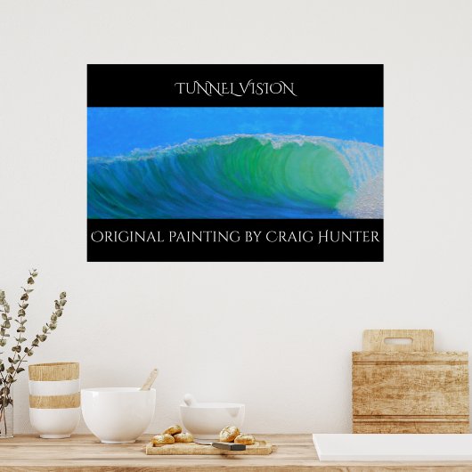 Tunnelblick Poster (Küche)