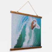 Tunnelblick San Clemente Wandteppich Mit Holzrahmen (Gewinkelt)