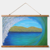 Tunnelblick San Clemente Wandteppich Mit Holzrahmen (Vorderseite 2)