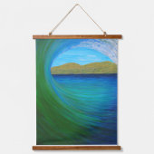 Tunnelblick Wandteppich Mit Holzrahmen (Vorderseite)