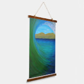 Tunnelblick Wandteppich Mit Holzrahmen (Gewinkelt)