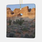 Tunnelbogen am Morgen Keramikornament (Links)