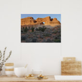 Tunnelbogen am Morgen Poster (Küche)