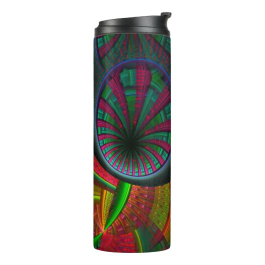 Tunneling-Fraktal Thermosbecher (Nach links gedreht)