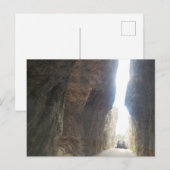 Tunnelöffnung, Needles Highway, South Dakota Postkarte (Vorne/Hinten)