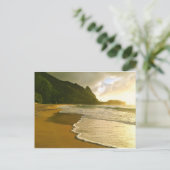 Tunnels Beach, Kauai Postcard Postkarte (Stehend Vorderseite)