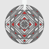 Tunnelvision Akrylornament Ornament (Rückseite)