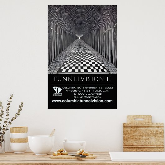Tunnelvision II Poster (Küche)