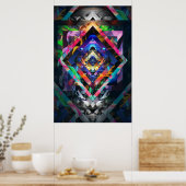 Tunnelvisionen Poster (Küche)