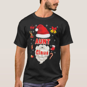 Tunt Claus Weihnachten Weihnachten Weihnachten Wei T-Shirt