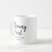 Tunt Typografie Definition Kaffeetasse (Vorderseite Links)