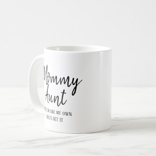 Tunt Typografie Definition Kaffeetasse (Vorderseite Links)