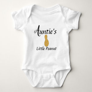 Tuntie Little Peanut Niece Nephew Niedlich Newborn Baby Strampler