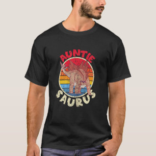 Tuntie Saurus I Stegosaurus Stenops I Familienmatt T-Shirt