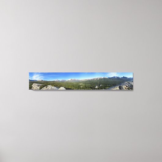 Tuolumne Meadows from Lembert Dome 3 - Yosemite Leinwanddruck (Vorderseite)