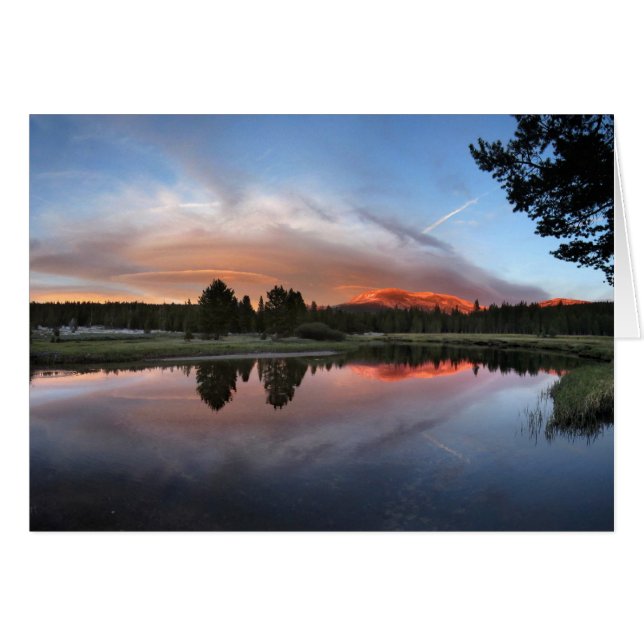 Tuolumne Meadows Sunset - Yosemite John Muir Trail (Vorderseite (Horizontal))
