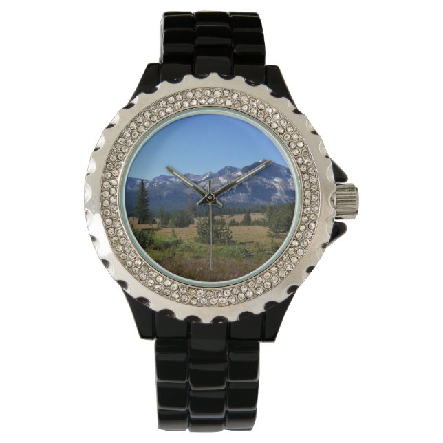 Tuolumne Meadows, Yosemite, CA Armbanduhr (Vorderseite)