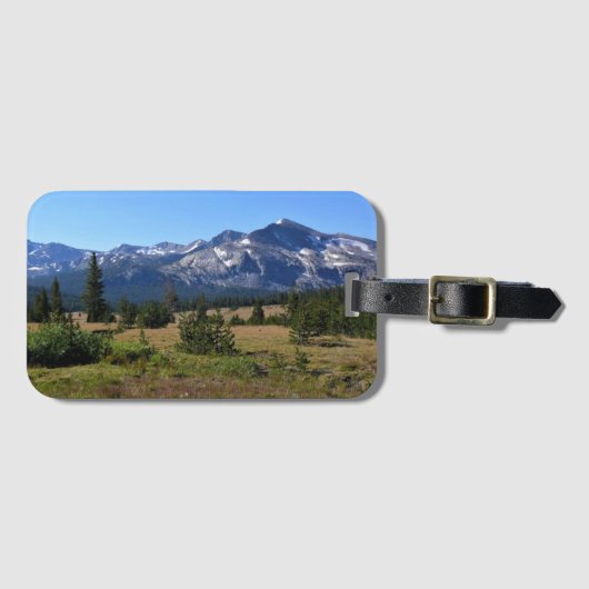 Tuolumne Meadows, Yosemite, CA Gepäckanhänger (Vorderseite (Horizontal))