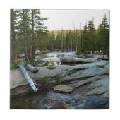 Tuolumne River by Campground, Yosemite, CA Fliese (Vorderseite)