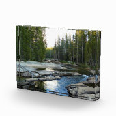 Tuolumne River by Campground, Yosemite, CA Fotoblock (Rechts)