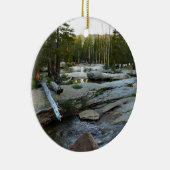 Tuolumne River by Campground, Yosemite, CA Keramik Ornament (Rechts)
