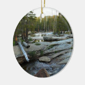 Tuolumne River by Campground, Yosemite, CA Keramik Ornament (Links)