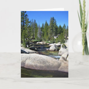 Tuolumne River in Tuolumne Meadows, Yosemite, CA Karte