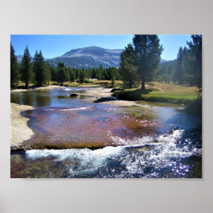 Tuolumne River in Tuolumne Meadows, Yosemite, CA Poster