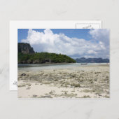 Tup Insel, Thailand Postkarte (Vorne/Hinten)