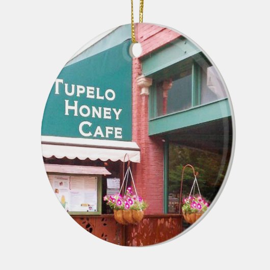 Tupelo Honey Cafe, Asheville, Tupelo Honey Cafe Keramik Ornament (Links)