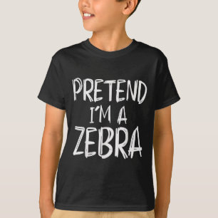Tüpfelchen Zebra Kostüm Halloween Party Familie T-Shirt