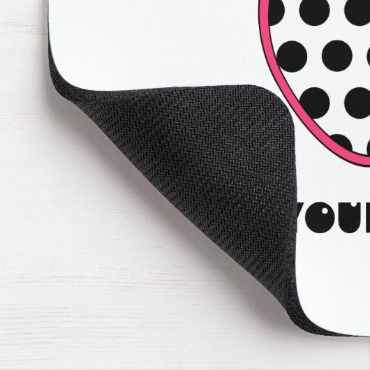 Tupfen-Apple-Lehrer Mousepad (Ecke)