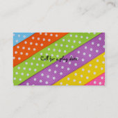 Tupfen-Band-Mama-Telefonkarte Telefonnummerkarte (Rückseite)