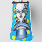 Tupfen Bostons Terrier Golf Headcover (Rotieren 90)