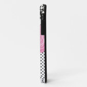 Tupfen-Damast iPhone 5 Fall Case-Mate iPhone Hülle (Hinten/Links)
