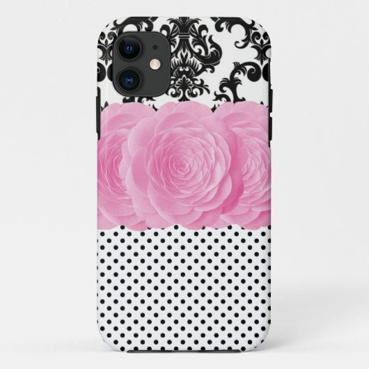 Tupfen-Damast iPhone 5 Fall Case-Mate iPhone Hülle (Rückseite)