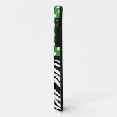 Tupfen-Grün u. Zebra-Druck iPhone 5 Fall Case-Mate iPhone Hülle (Hinten/Links)
