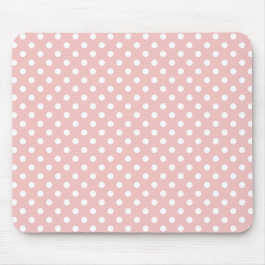 Tupfen im Baby-Rosa Mousepad (Vorne)