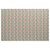 Tupfen-Kaktus-Muster des Monogramm-| buntes Stoff (Yard (91,4 cm))