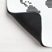 Tupfen-Karte Mousepad (Ecke)