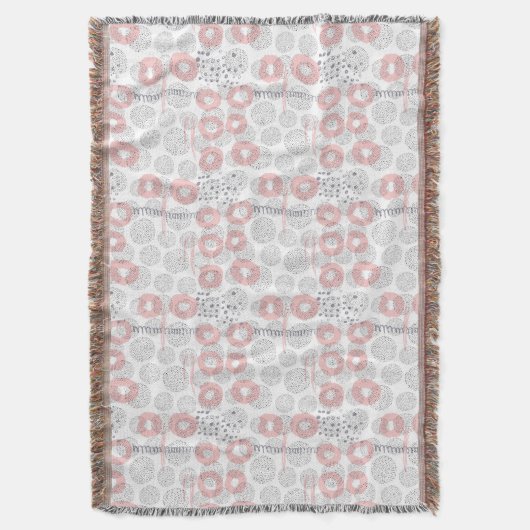 Tupfen-Kreis-Muster Decke (Vorderseite Vertikal)